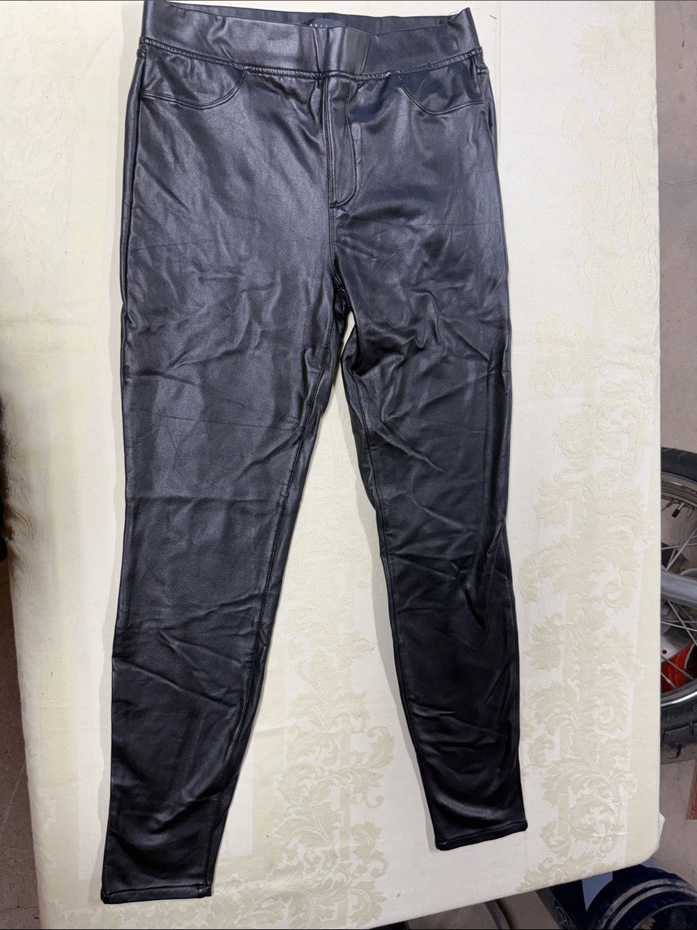 Sanctuary Faux Leather Leggings in Black